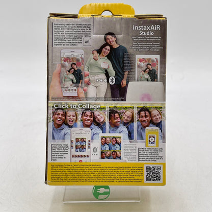 New FUJIFILM Instax mini Link 3 Smartphone Printer FUJINSLINK3WE-U Clay White