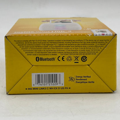 New FUJIFILM Instax mini Link 3 Smartphone Printer FUJINSLINK3WE-U Clay White