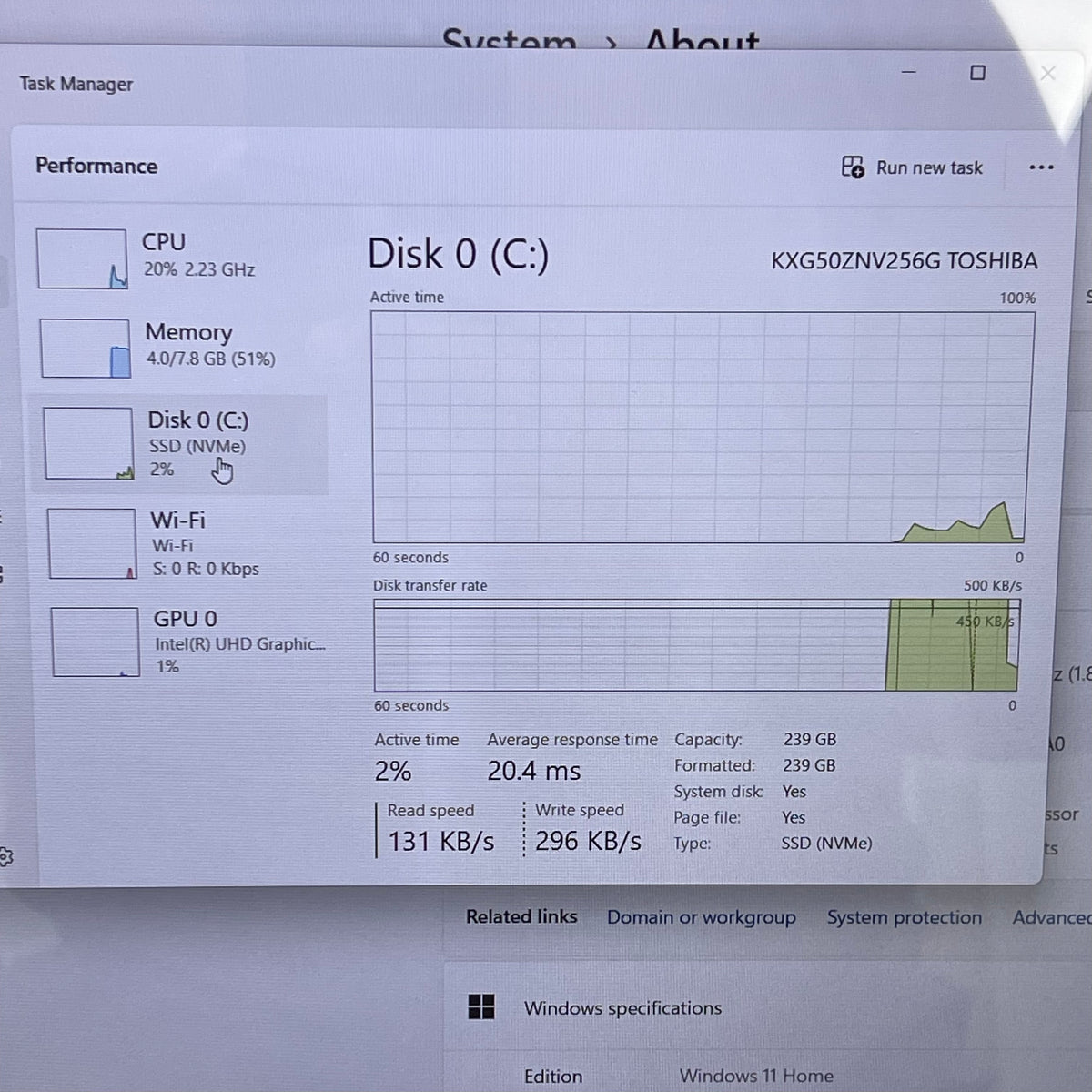HP Envy x360 15M-CN0011DX 15.6" i5-8250U 1.6GHz 8GB RAM 256GB SSD