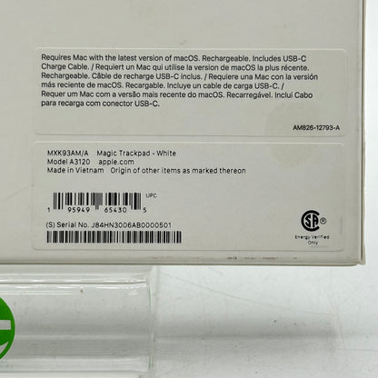 Apple Magic Trackpad (USB-C) A3120 White