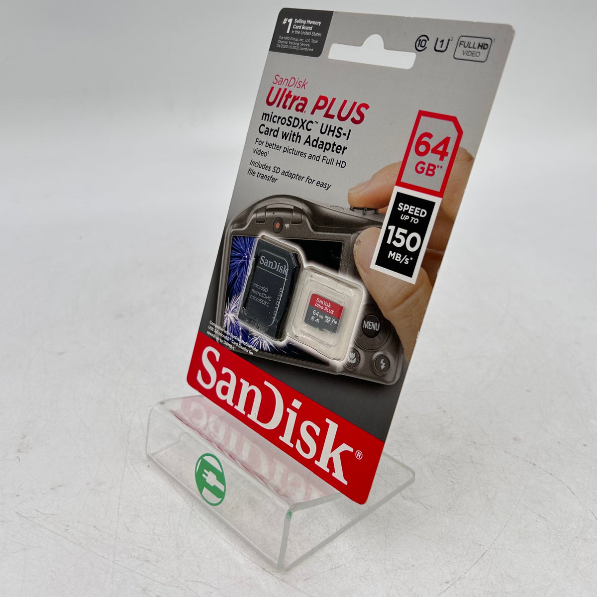 New SanDisk Ultra Plus 64GB 150MB/s UHS-I HD SDSQUBC-064G-AT6IA