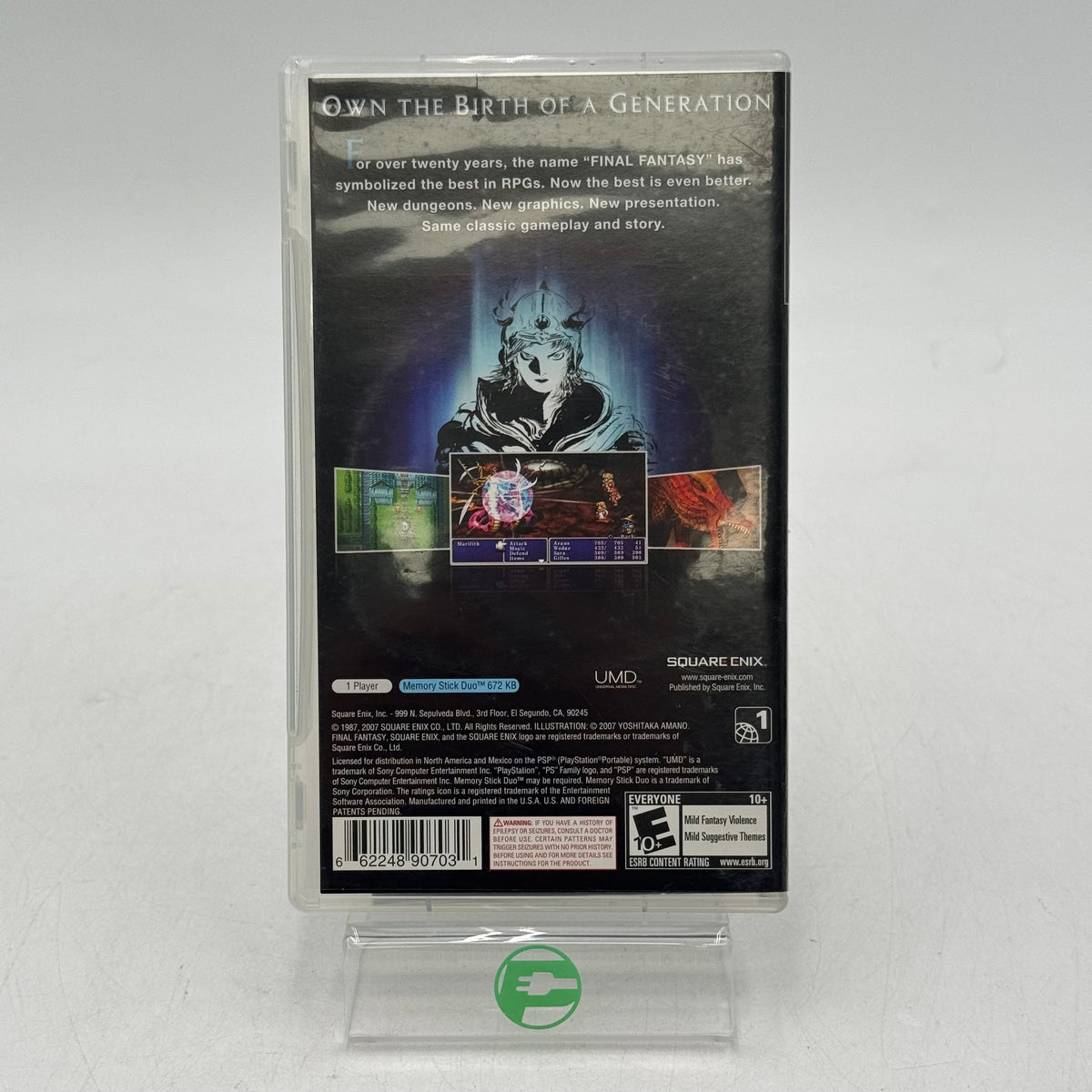 Final Fantasy I (Sony PlayStation Portable PSP, 2007)