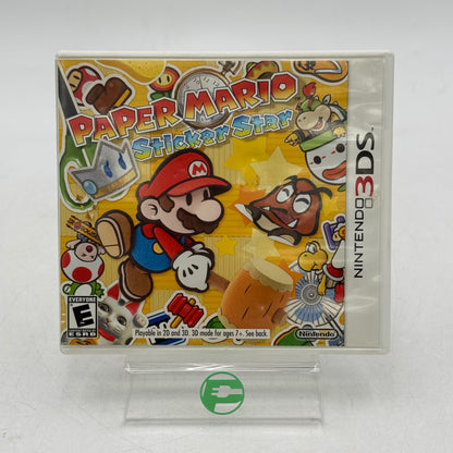 Paper Mario Sticker Star (Nintendo 3DS, 2012)