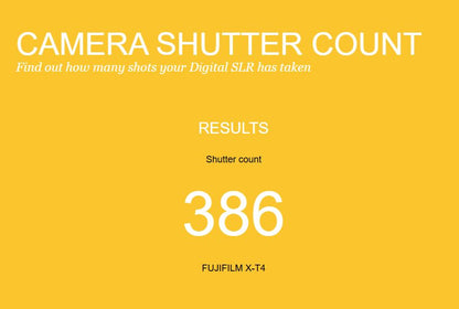 Fujifilm X-T4 26.1MP Mirrorless Camera 386 Shutter Count