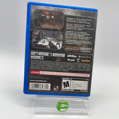 Call of Duty Black Ops Declassified  (Playstation Vita,  2012)