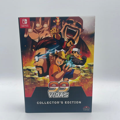 Used CIB 99 Vidas Definitive Collector's Edition-  Nintendo Switch Game