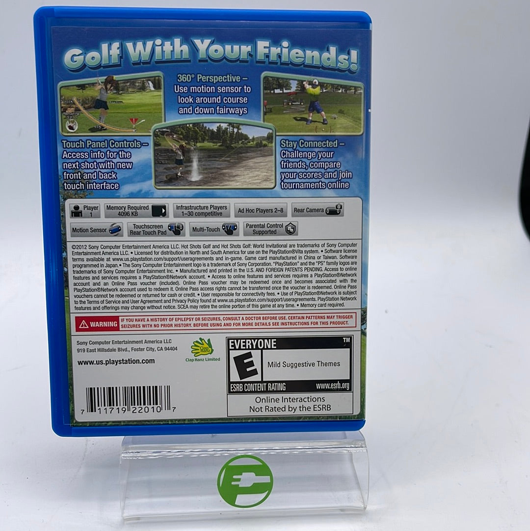 Hot Shots Golf World Invitational  (Playstation Vita,  2012)