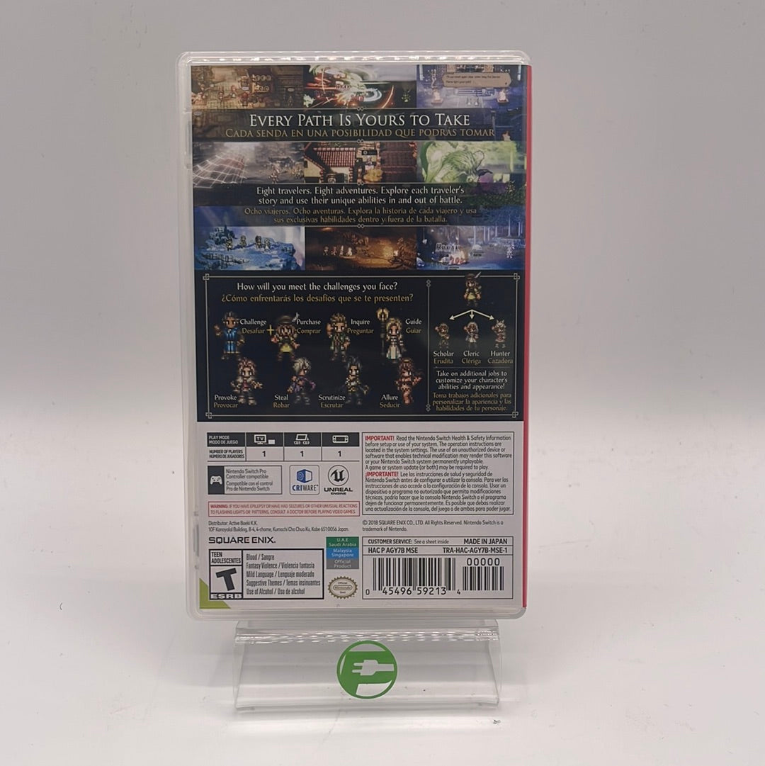 Used CIB Octopath Traveler -  Nintendo Switch Game