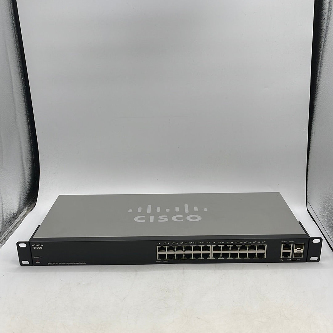 Cisco SG220-26 26 Port Gigabit Smart Plus Ethernet Switch