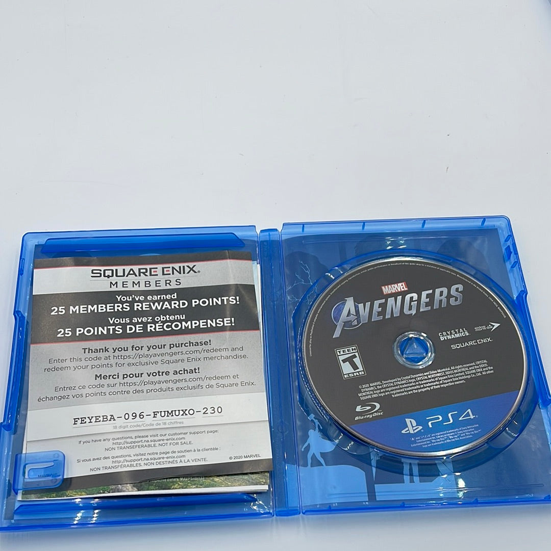 Marvel Avengers  (Playstation 4,  2020)