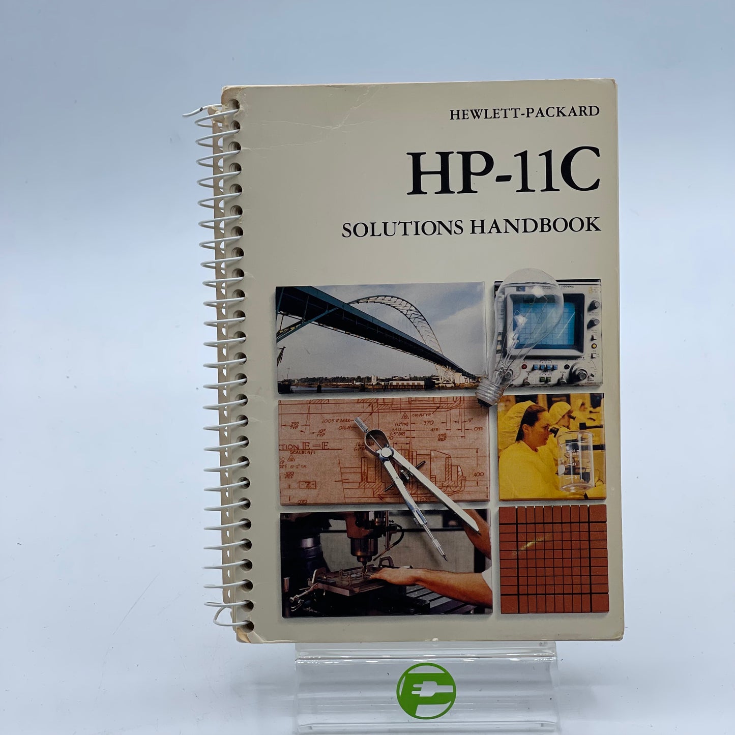 Vintage 1985 Hewlett-Packard HP-11C Solutions Handbook