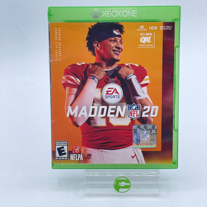 Madden NFL 20  (Microsoft Xbox One,  2019)